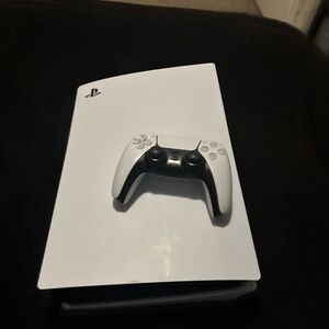 Sony PlayStation 5 Console with White DualSense Controller
